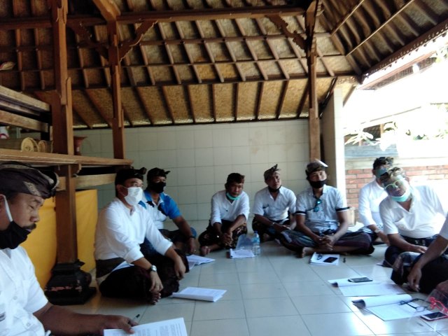 Suasana pemilihan Kepala Desa Adat di Sesetan, Denpasar, Bali - IST