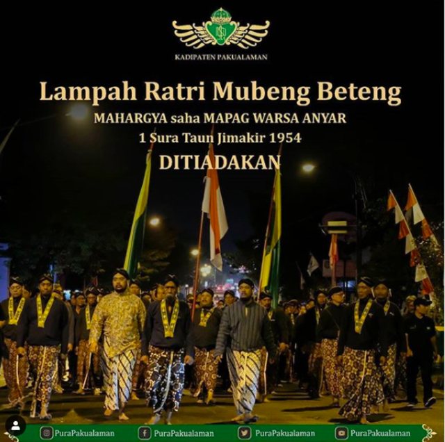 Foto: akun resmi media sosial Pura Pakualaman
