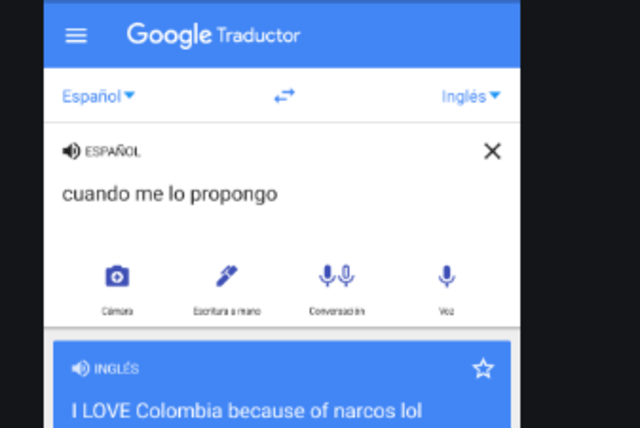 Google Translate. Foto: doc Support Google 