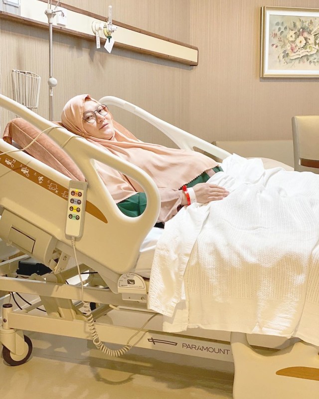 Lyra Virna jelang melahirkan anak pertamanya dengan Fadlan Muhammad. Foto: IG/ fadlanmuhammad
