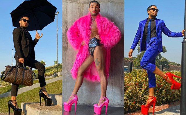 Sinon Loresca, Pria Asal Filipina yang Gemar Pakai High Heels Foto: sinonloresca