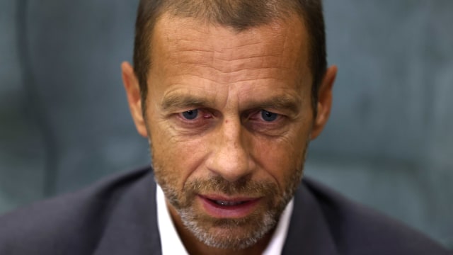 Presiden UEFA, Aleksander Ceferin Foto: REUTERS/Rafael Marchante