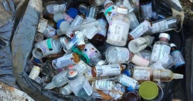 Mengkhawatirkan, Sampah Medis Ditemukan di Sungai Kedungrejo Probolinggo