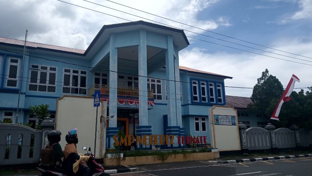 SMP N 2 Ternate. Foto: Rizal Syam/cermat