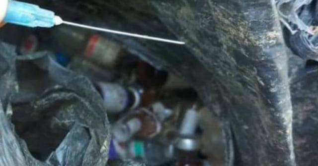 Dinkes Duga Sampah Medis di Sungai Kedungrejo Dari Nakes Praktik Mandiri