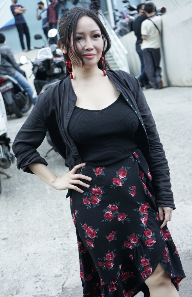 Chef Marinka saat ditemui dikawasan Tendean, Jakarta, Selasa, (25/8).  Foto: Ronny