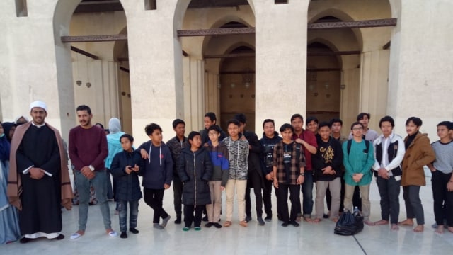 Kegiatan santri Pondok IBBAS di Kairo, Mesir. Foto: Dok. Istimewa
