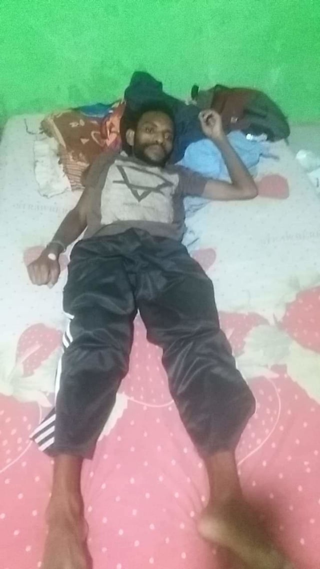 Mahasiswa Universitas Negeri Malang asal Papua, Israel Sehatu. Foto: Istimewa