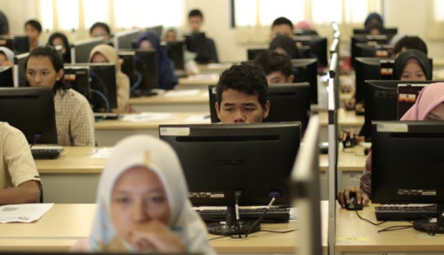 Ilustrasi Ujian Mandiri. Foto: UGM