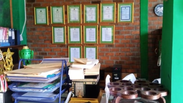 kunjungan Kemenag Serang ke Pondok IBBAS Serang. Foto: Kemenag Serang