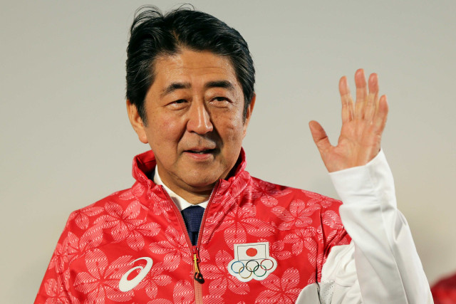 PM Jepang Shinzo Abe. Foto: Bruno Kelly/Reuters