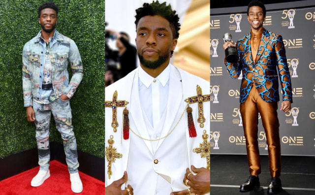 Mengenang Gaya Unik dan Berkarisma Chadwick Boseman di Karpet Merah Foto: chadwickboseman