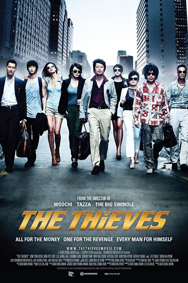 Poster film The Thieves. Dok: IMDb /Webedia Showtimes Feed