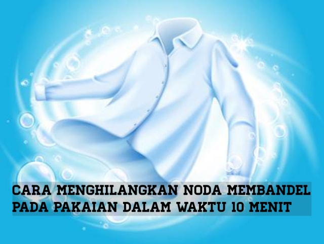 Vanish membuat pakaian terawat