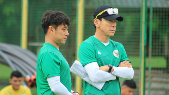Shin Tae-yong saat melatih Timnas U-19 Indonesia di Kroasia. Foto: Dok. PSSI