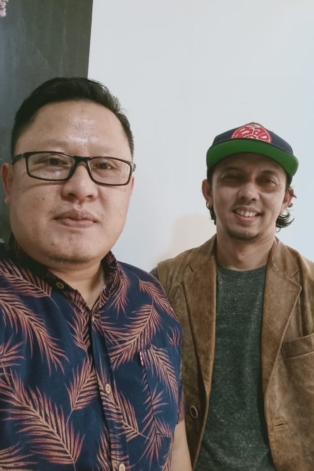 Pengacara Henky Solihin (kiri) dan Zulfikar alias Jamal Preman Pensiun. Foto: Dok. Henky Solihin