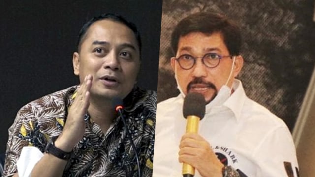 Eri Cahyadi dan Machfud Arifin. Foto: Instagram/@cak.machfudarifin dan Instagram/@ericahyadi-