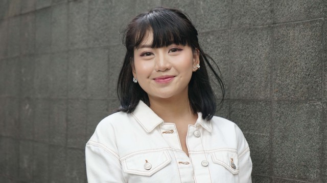 Penyanyi jebolan Indonesian Idol, Ghea Indrawari saat ditemui dikawasan Tendean, Jakarta, Rabu, (2/9/2020). Foto: Ronny