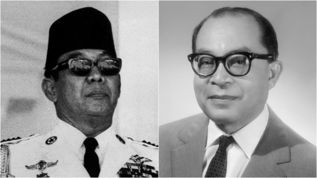 Bung Karno dan Bung Hatta. Foto: AFP
