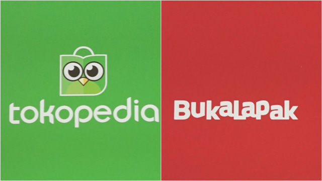 Tokopedia dan Bukalapak. Foto: Shutterstock