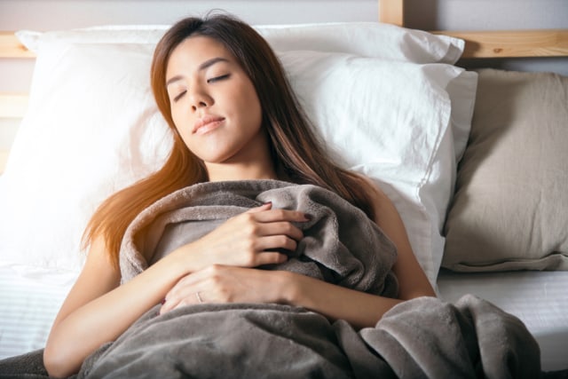 Ilustrasi Perempuan Tidur Foto: Shutterstock