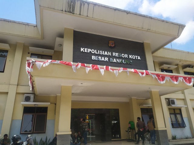 Gedung Satuan Sabhara Polrestabes Bandung. Foto: Rachmadi Rasyad/kumparan