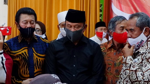 Suasana deklarasi KAMI di Gedung PDHI, Alun-alun Utara, Gondomanan, Kota Yogyakarta, Jumat (4/9). Foto: Arfiansyah Panji/kumparan