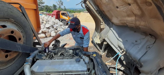 Bengkel Isuzu Berjalan. Foto: dok. Astra Isuzu