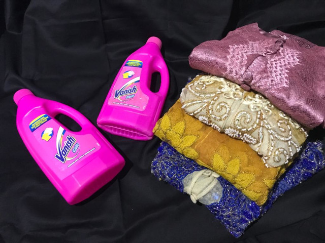 Vanish ampuh hilangkan noda membandel pada kebaya