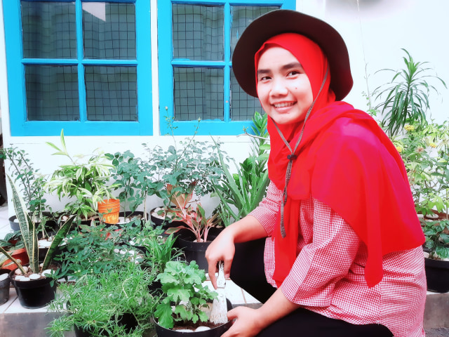Berkebun menjadi hobi baruku yang menyenangkan