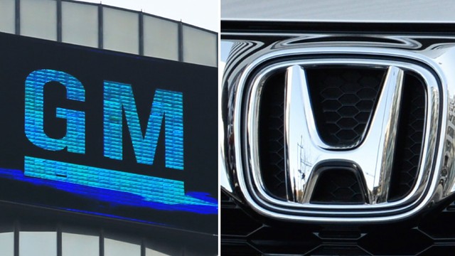 Honda beraliansi dengan General Motors. Mengembangkan mobil bensin, hybrid, listrik sampai berteknologi otonomos. #kumparanOTO Foto: Nikkei