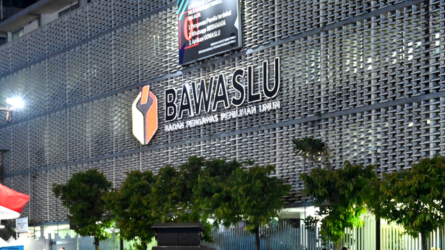 Gedung Bawaslu, di Thamrin, Jakarta Pusat. Foto: Adek Berry/AFP