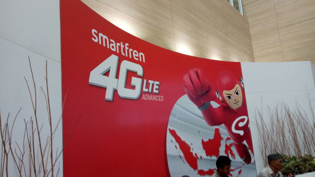 Kantor pusat Smartfren di Jalan Sabang, Jakarta. Foto: Jofie Yordan/kumparan
