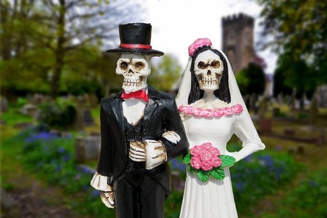 Ilustrasi hantu pengantin, dok: pixabay
