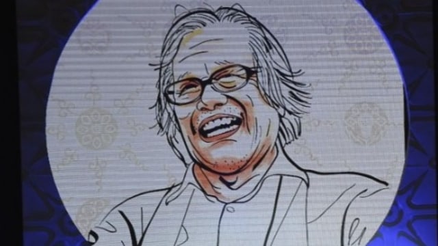 Gambar Ilustrasi Pendiri Kompas Gramedia, Jakob Oetama. Foto: Aditya Pradana Putra/ANTARA FOTO