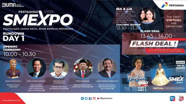 Pertamina SMEXPO 2020 Foto: Pertamina 