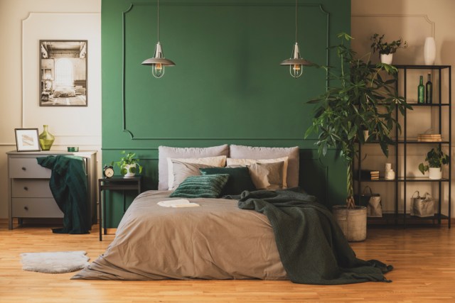 Ilustrasi kamar aesthetic