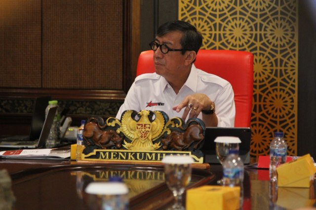 Menteri Hukum dan HAM Yasonna Laoly. (Foto: Kemenkumham)