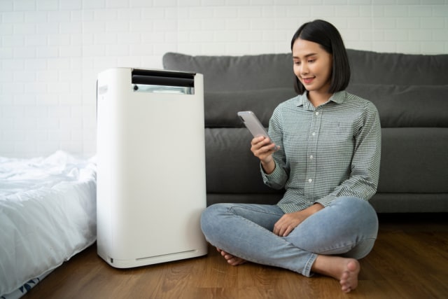 Ilustrasi Air Purifier. Foto: Shutterstock