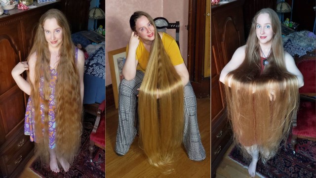 April Rapunzel. Foto: Instagram/@aprilskytom