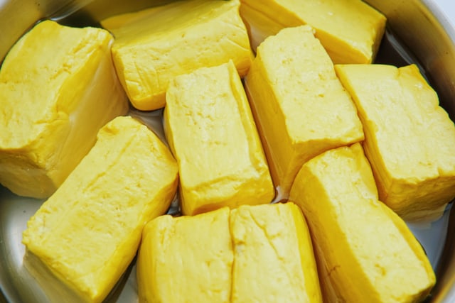 Ilustrasi tahu kuning Foto: Dok.Shutterstock