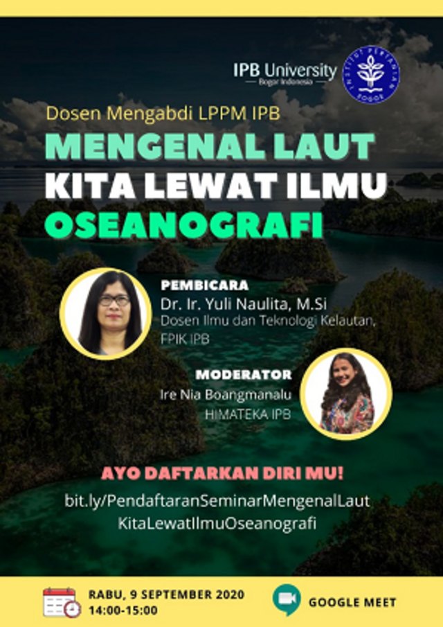 Dosen Mengabdi IPB University, Mengenal Laut Melalui Ilmu Oseanografi