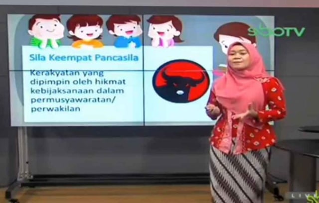 Siarkan Sila Keempat Pancasila Mirip Logo PDIP, KPID Jawa Timur Sanksi SBO TV