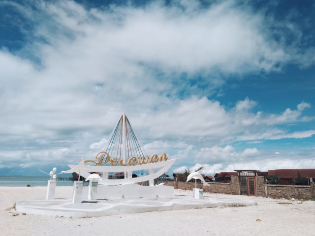 Foto Pulau Derawan oleh Elvira Yuniar