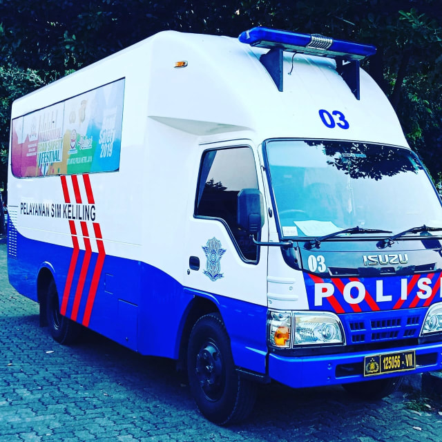 Ilustrasi SIM Keliling. Foto: dok. Satpas Polda Metro Jaya