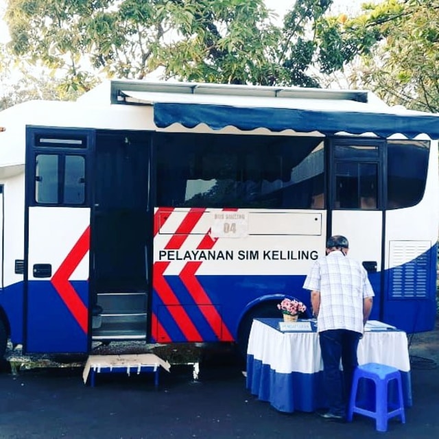 Ilustrasi SIM Keliling. Foto: dok. Satpas Polda Metro Jaya