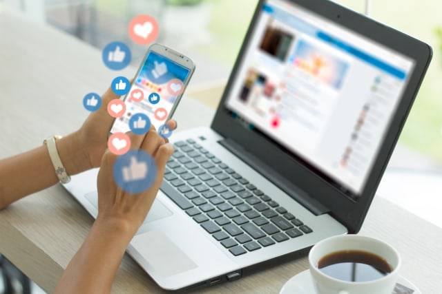 Ilustrasi media sosial (social media). Foto: Shutterstock