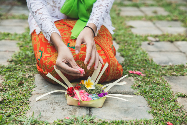 ilustrasi perayaan hari raya Galungan  Foto: Shutter stock