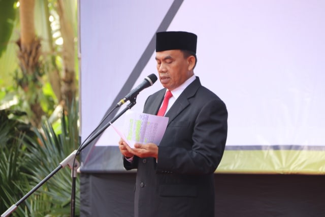 Sekretaris Daerah (Sekda) Provinsi DKI Jakarta, Saefullah, melantik 2.650 pejabat Eselon III dan Eselon IV DKI Jakarta. Foto: Dok. Humas Pemprov DKI