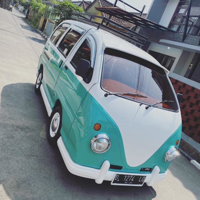 Daihatsu Espass dimodifikasi jadi VW Kombi. Foto: dok. Ari Aditya